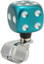 Sterzo Spinner a Doppia Palla - Adatto per Auto/Veicoli Commerciali/Trattori/Barche - Riduce Resistenza al Sterzo - Materiale Lega Leggera/Resina - Diametro Anello di Connettività 3cm - Pomo di Sterzo