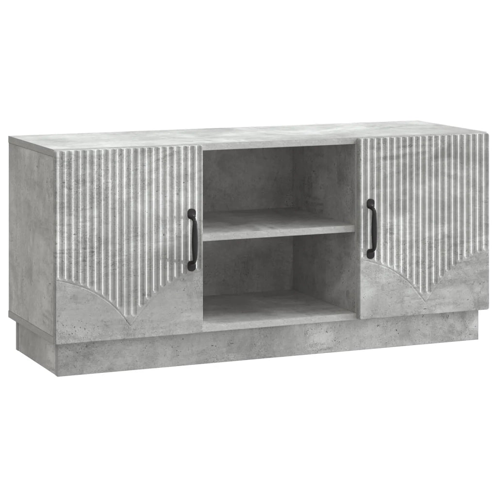 Mobile TV 102 x 34,5 x 47 cm Grigio Cemento 895388