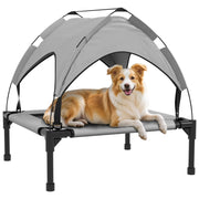 Cuccia per Cane con Tetto ¨C Zephmum ¨C Grigio Chiaro 76x61x69.5 cm