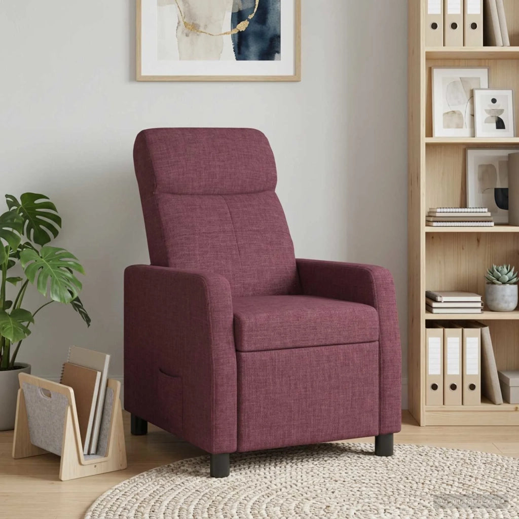 Divano Sedia-Poltrona reclinabile Viola Tessuto 672444