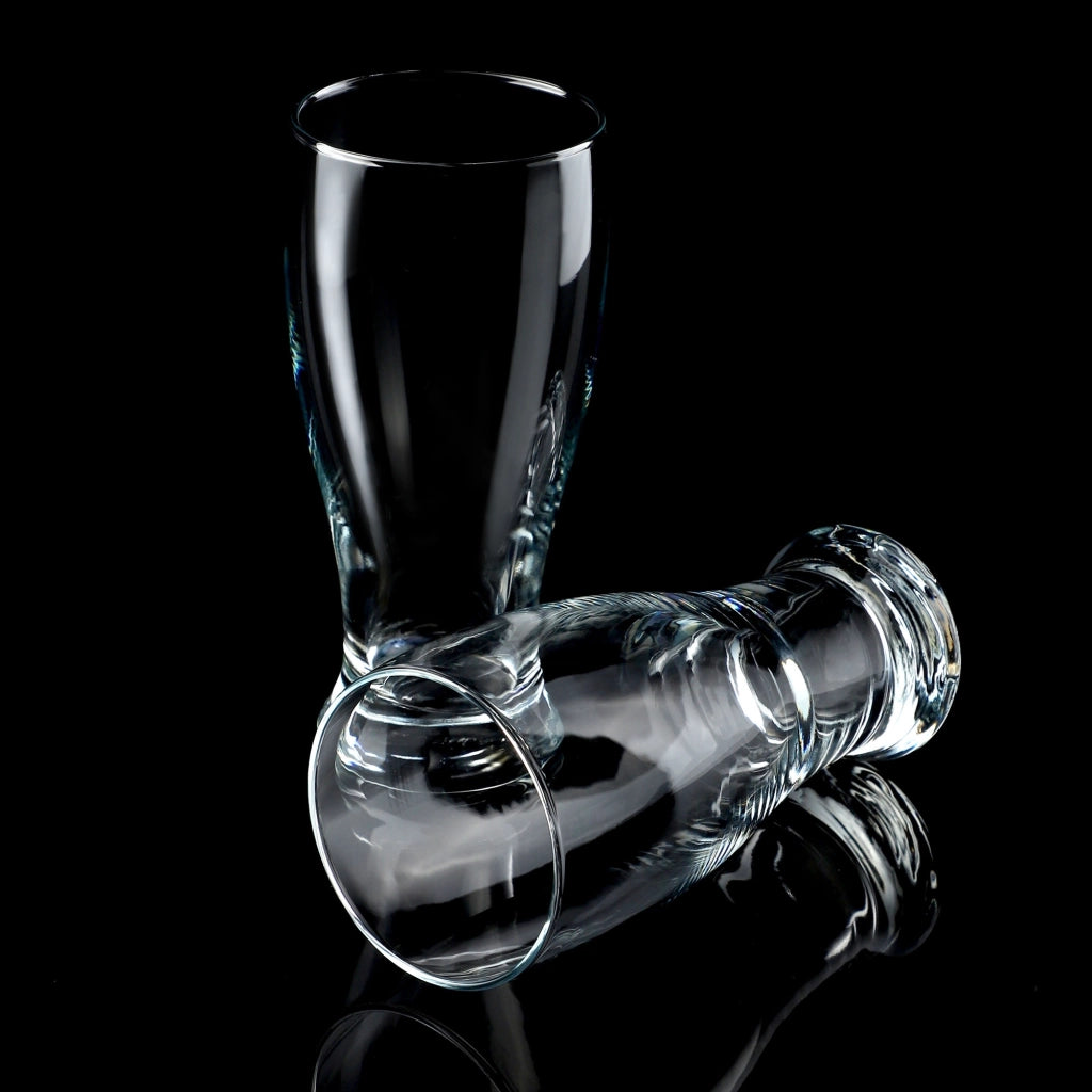 Set di 6 boccali da birra KADAX da 565 ml (0,5 l), in vetro, formato grande, idea regalo.