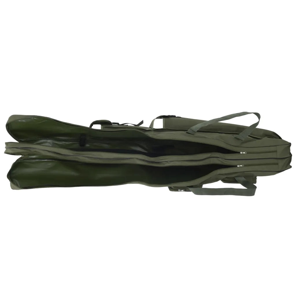 Borsa per Canna da Pesca Verde 160 cm in Tessuto Oxford