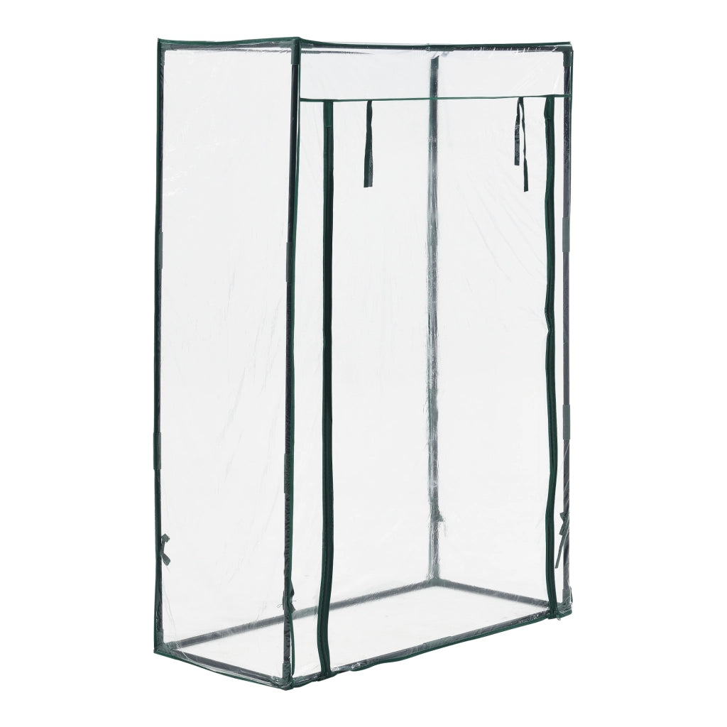 Serra da Giardino Terzigno per Coltivazione Piante Copertura in PVC Trasparente 150x100x50 cm [en.casa]