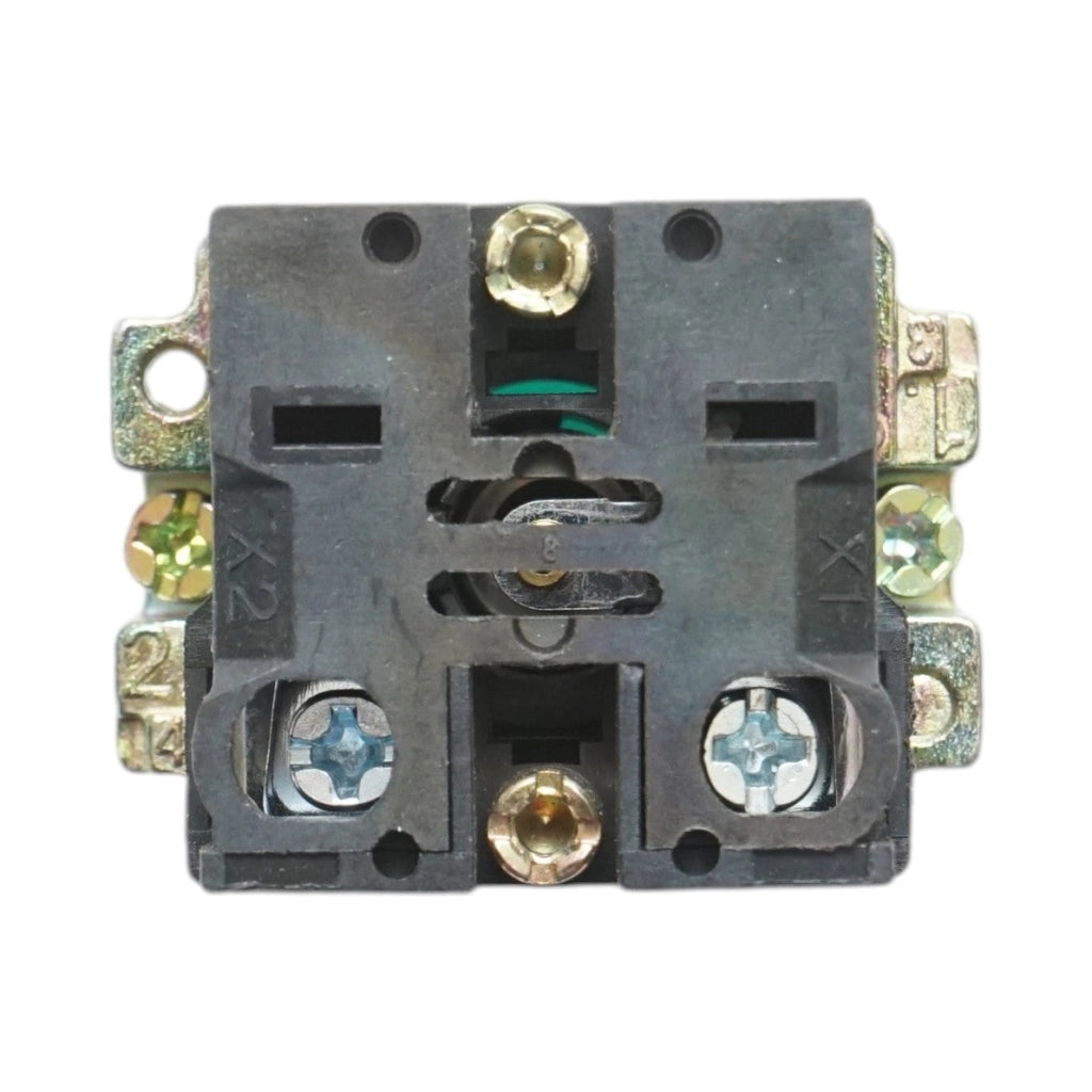 Pulsante indicatore LED verde 220V LAY5 Breckner Germany