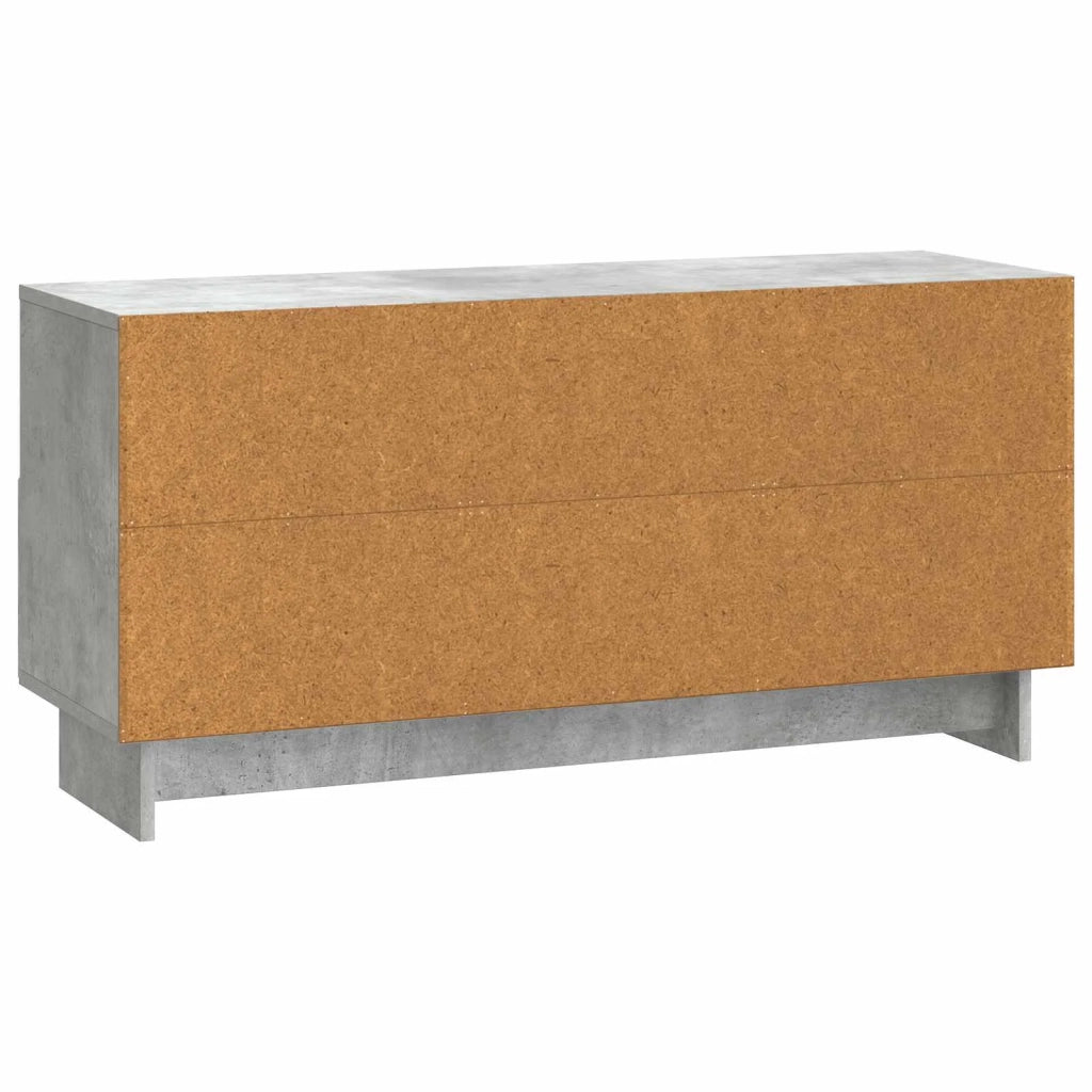 Mobile TV con cassetto Grigio Cemento 102 x 34,5 x 50 cm 893988