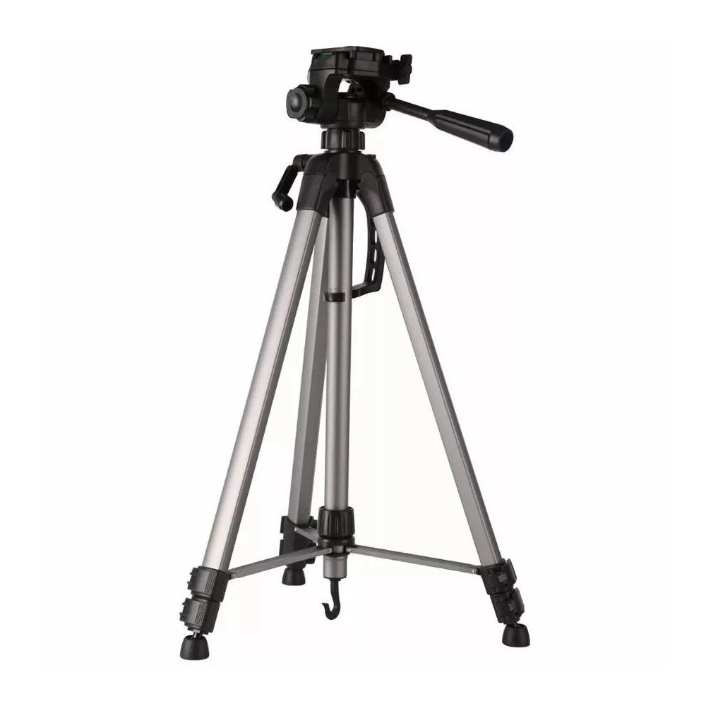 Trade Shop - Cavalletto Treppiedi Universale Videocamera Bj-1200 Fotocamera Digitale 1,5m -