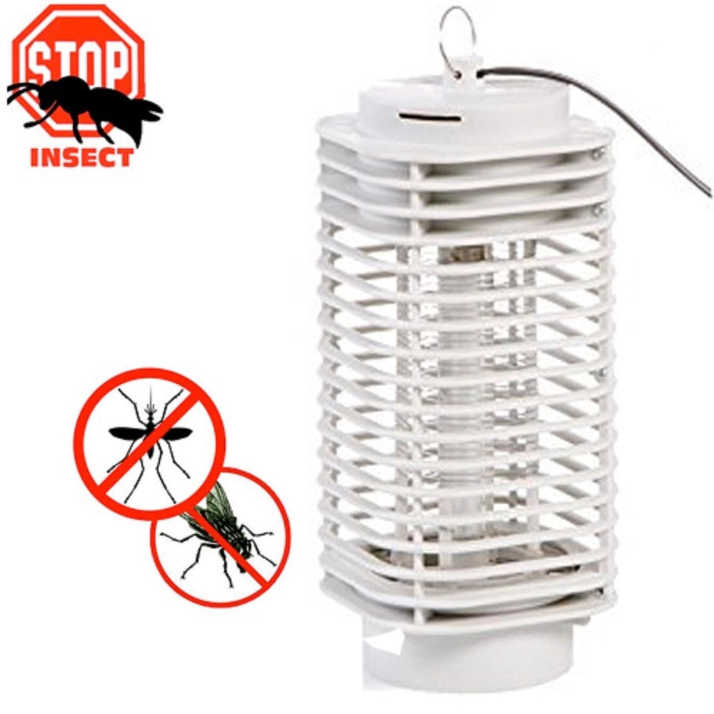 Trade Shop - Zanzariera Elettrica Lampada Insetticida Mosca Moskito Killer 3w 12 X 26 Cm -