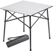 Tavolo da Campeggio Leggero - Ripiegabile - Compatto - Portatile - in Alluminio - per 4 Persone - Tavolo da Giardino