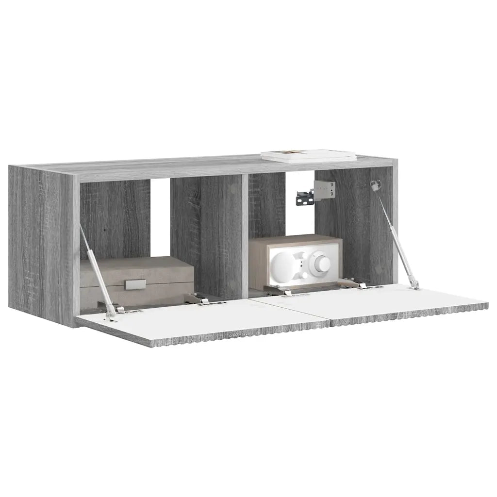 Mobile TV da parete-Mobile TV a Muro-Credenza TV Grigio Sonoma 60 x 31 x 29.5 cm 596954