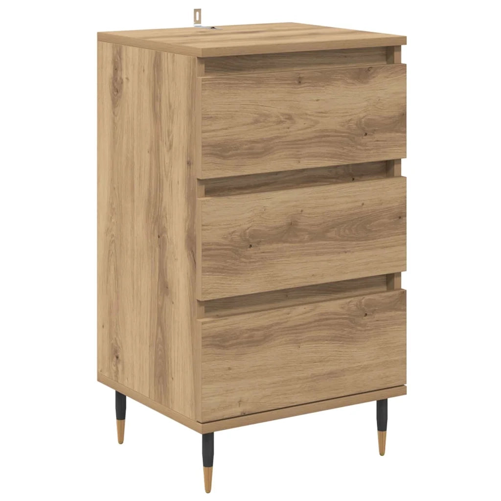 Credenza-Buffet-Armadio da cucina rovere artigianale 35 x 40 x 70 cm Legno multistrato 368383