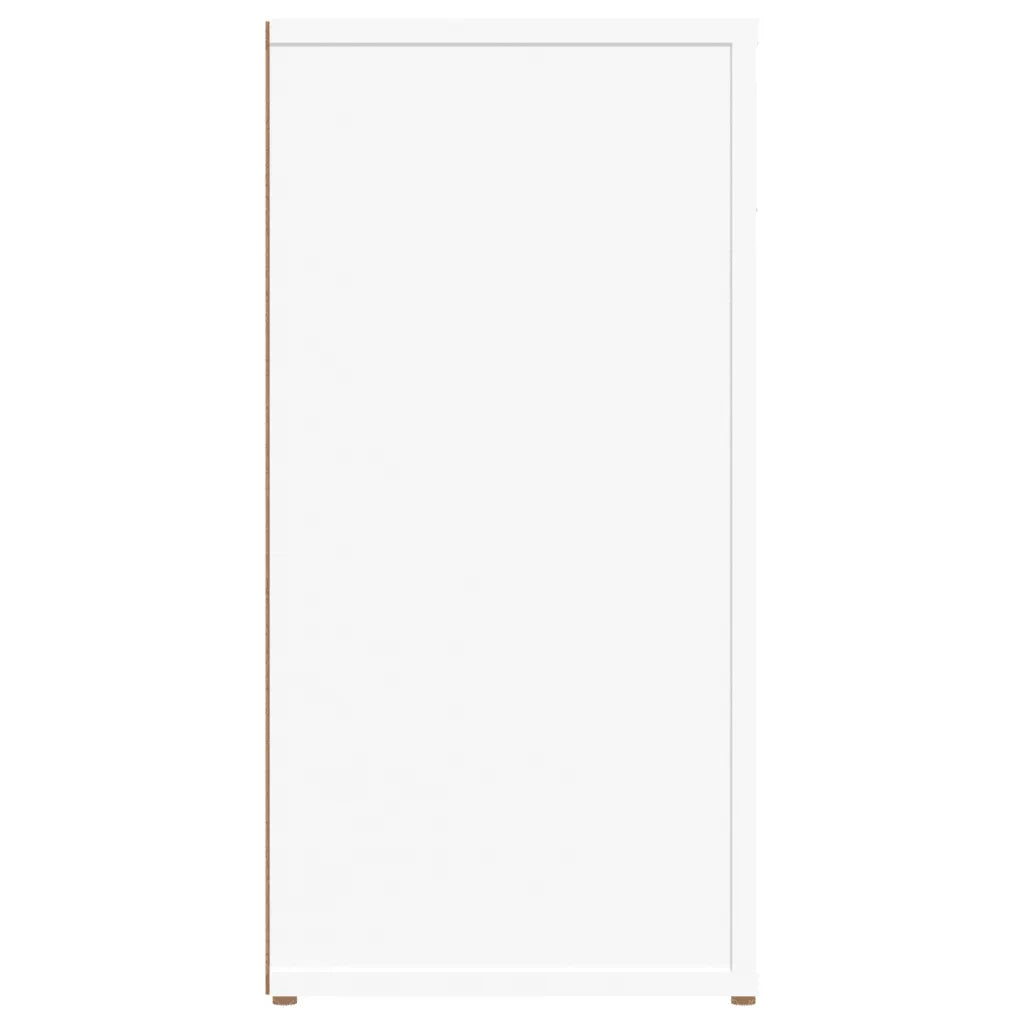 Credenza | Madia | Buffet da pranzo | Armadio da pranzo Bianca 100x30x59,5 cm in Legno Multistrato