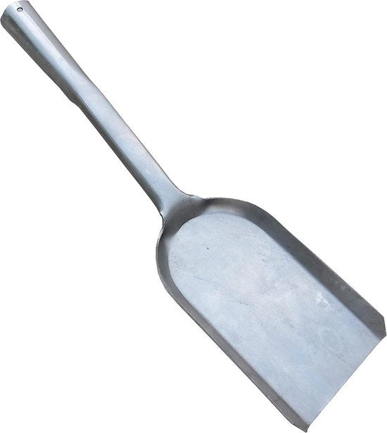 Scopa per barbecue da 35 cm - poker da carbone per barbecue - mini scopa per polvere - scopa per forno - cucchiaio per bricconi in acciaio resistente