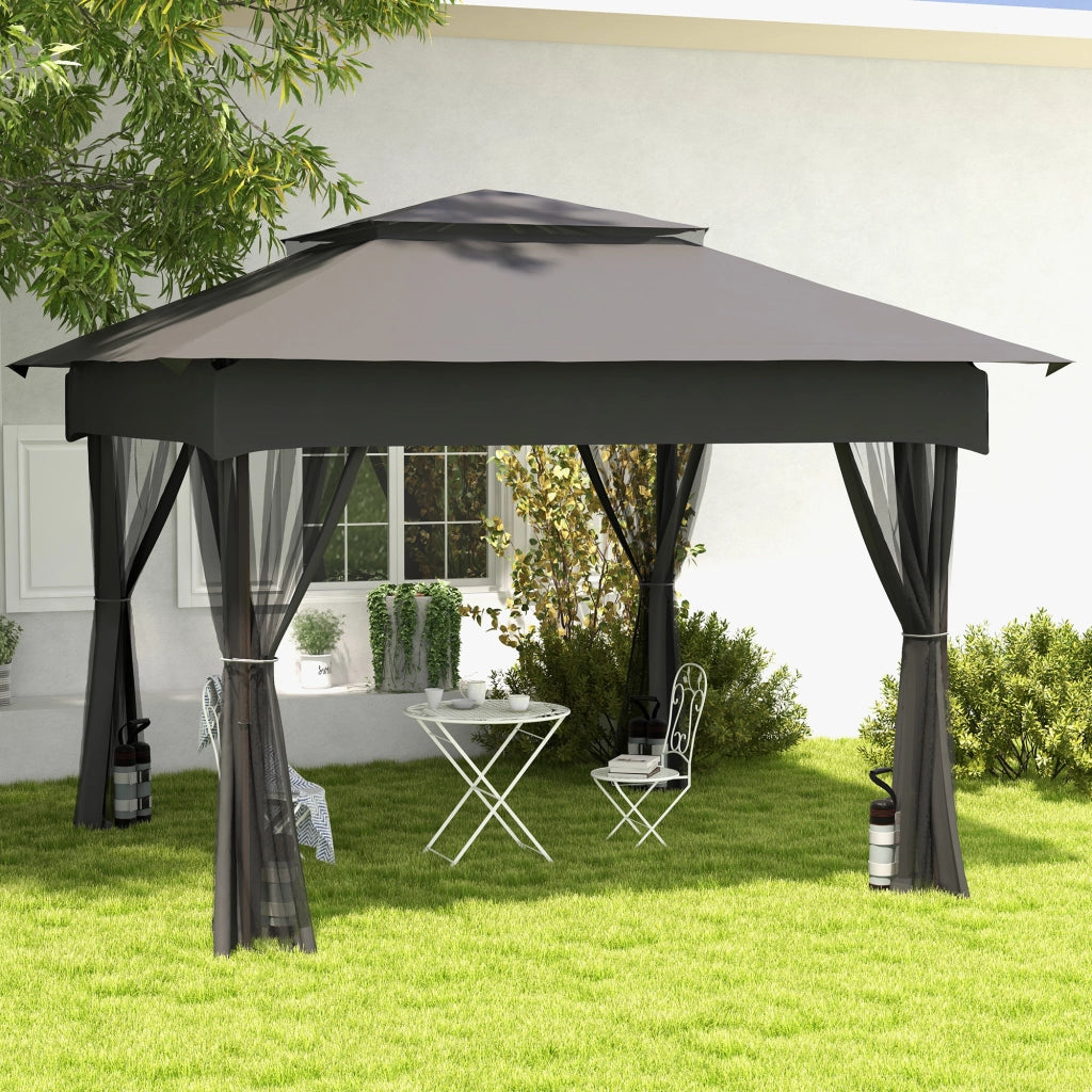 Sacco di sabbia per gazebo ¨C zephmum ¨C 4 pezzi, 48 kg, nero