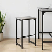 Sgabello da bar Sonoma grigio 40 x 32 x 64 cm 8006187