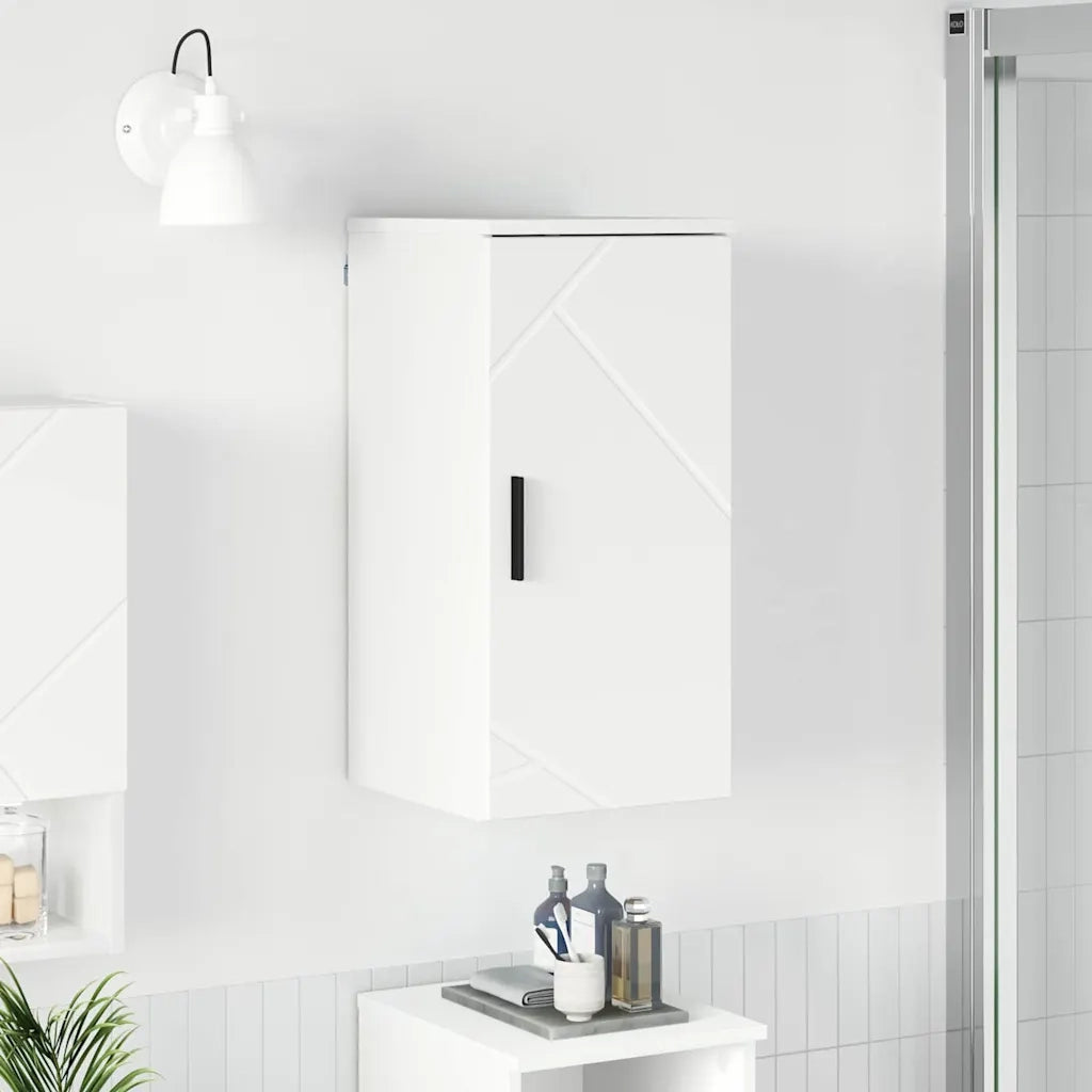 Mobile da Bagno Montaggio a parete Bianco 30 x 31,5 x 61 cm 883344