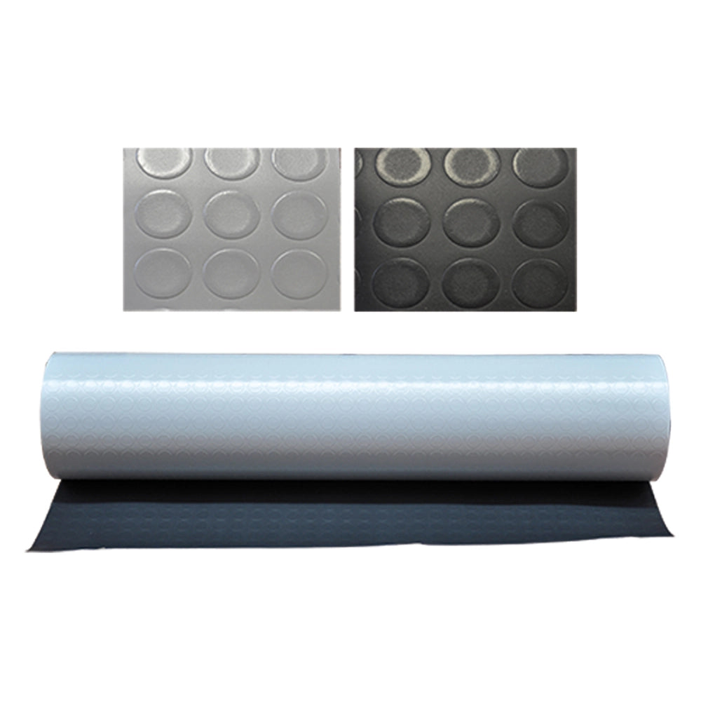TAPPETO A BOLLE mt 1 x 30 nero - spessore mm 1  - Senza Marca