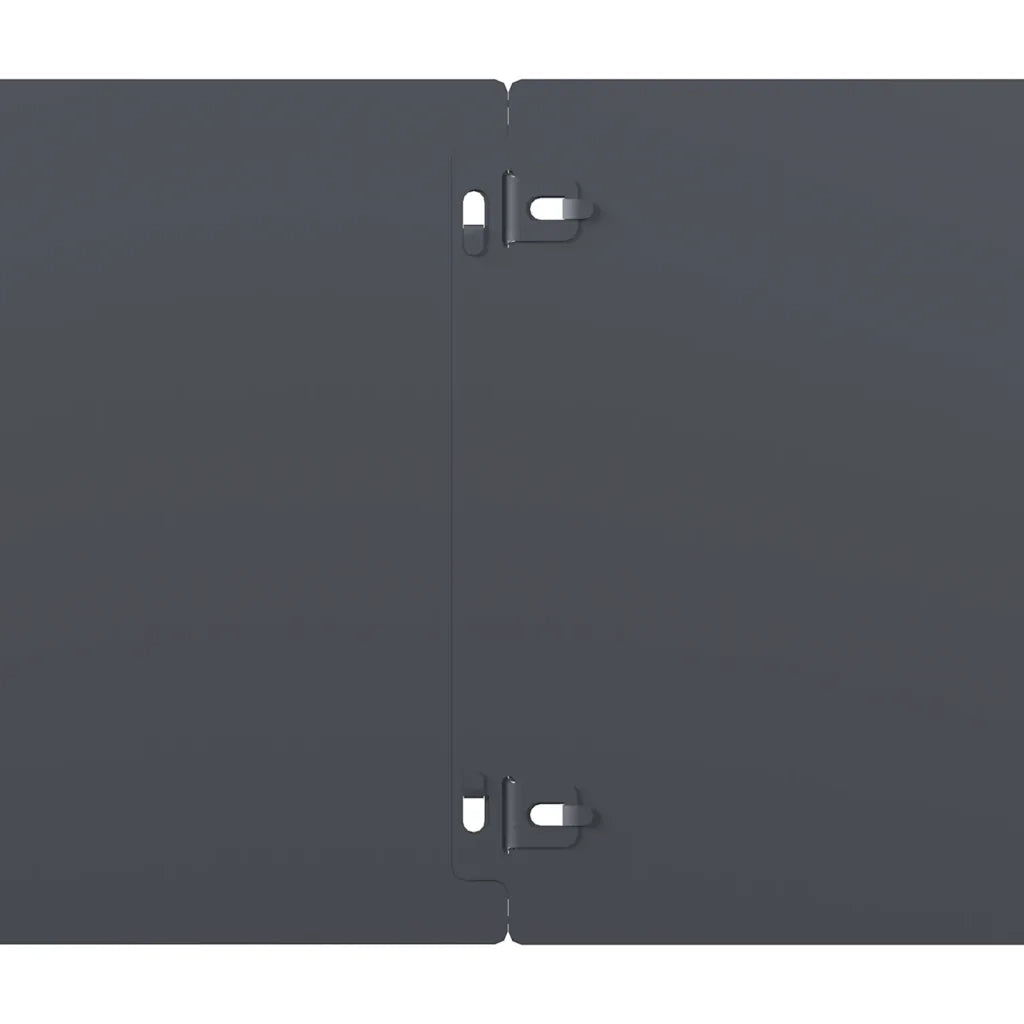 Bordure per Prato 30 pz Antracite Acciaio Laminato a Freddo