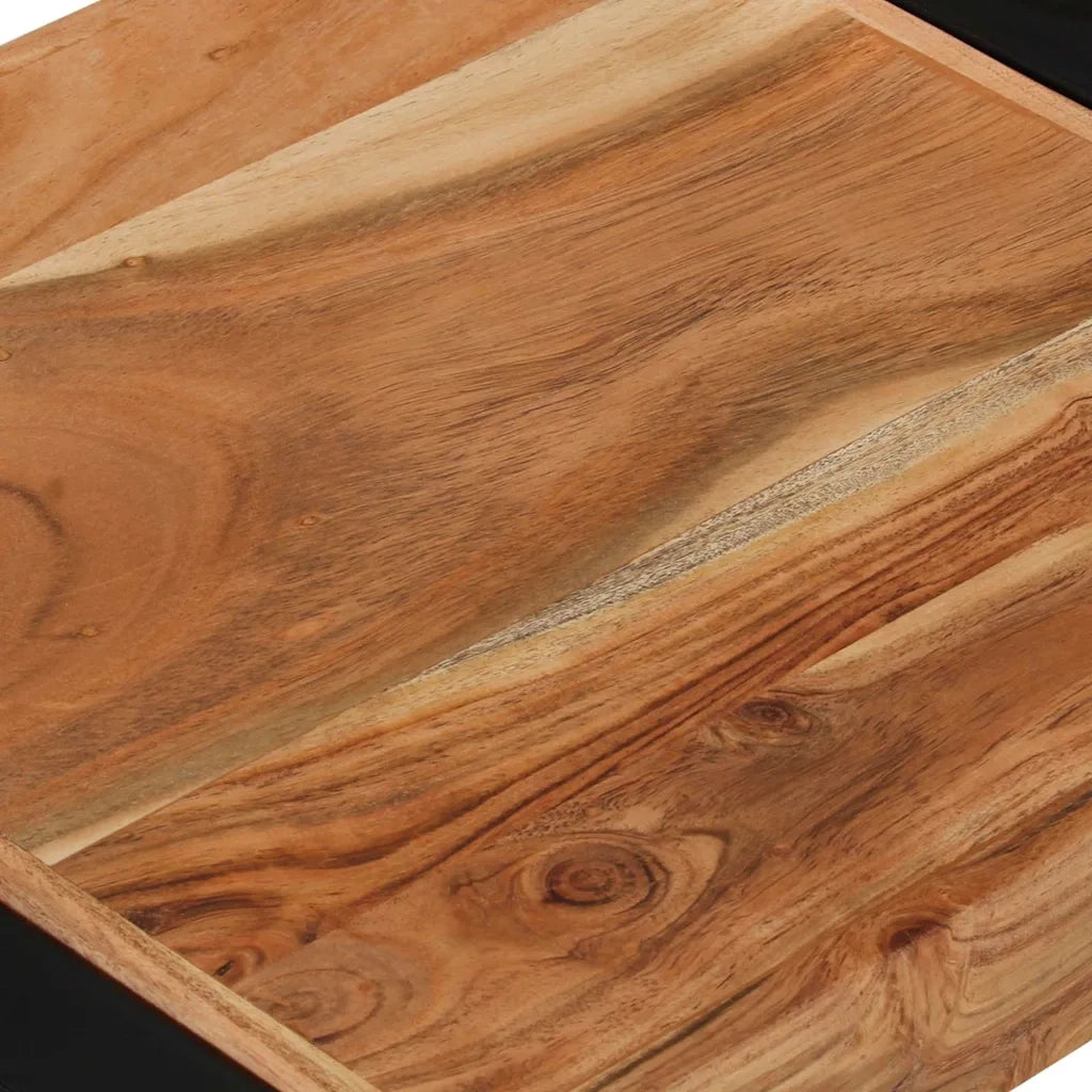 Tavolini a Incastro 3 pz in Legno Massello di Pino 321552