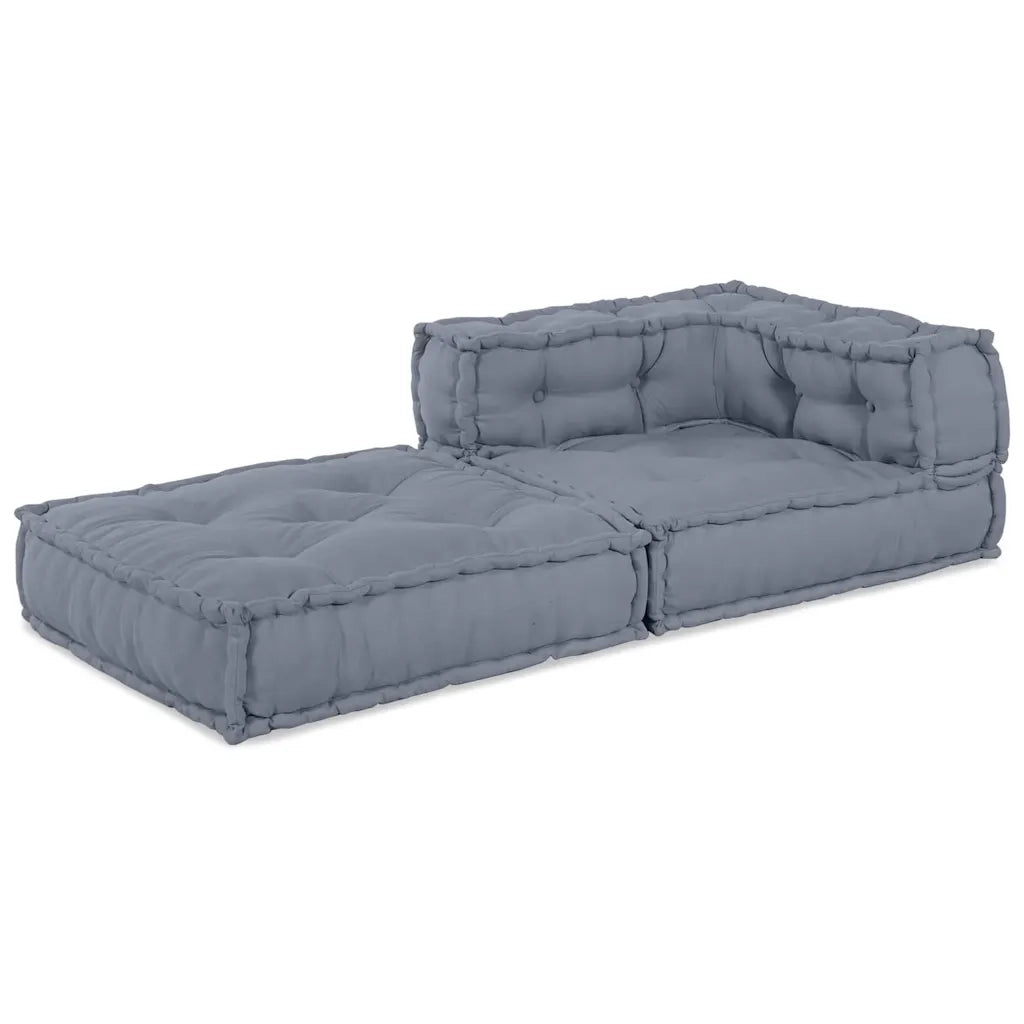 Unit¨¤ di Divano Modulare Grigio 70 x 70 x 56 cm Tessuto CFW4292517
