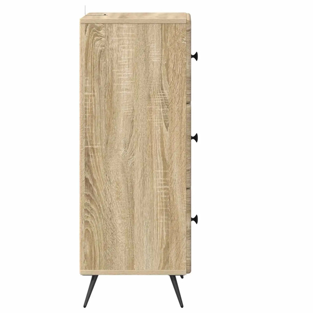Mobile con Cassetti Rovere Sonoma 33 x 34,5 x 90 cm 895537