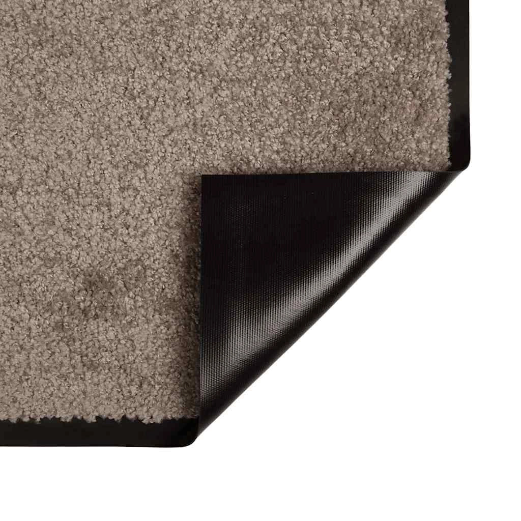 Zerbino rettangolare assorbente antifatica 80 x 60 x 1,2 cm in tessuto teddy beige 02_0059000