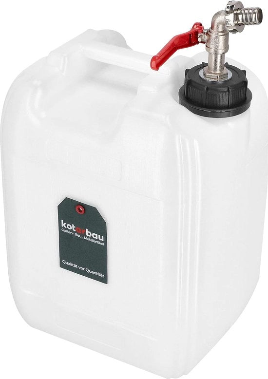Reservorio acqua con rubinetto, 10 litri, gurda acqua, contenitore acqua, gurda plastica, sopravvivenza, campeggio, accessori, acqua potabile, gurda, dispensatore acqua, rubinetto metallico