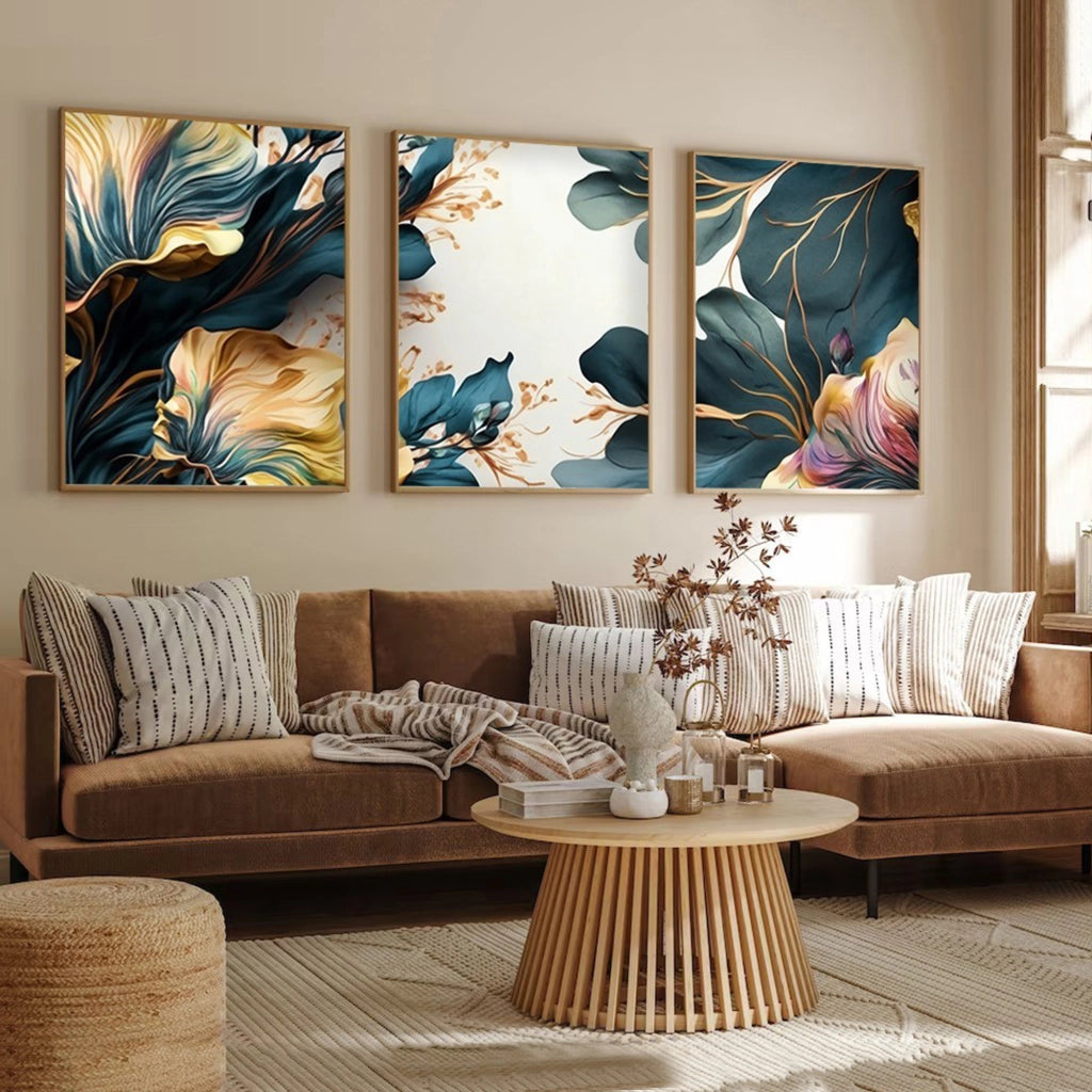 Meneto, Quadro Materiale Struttura in Legno Nobilitato, 50x70h cm Multicolore