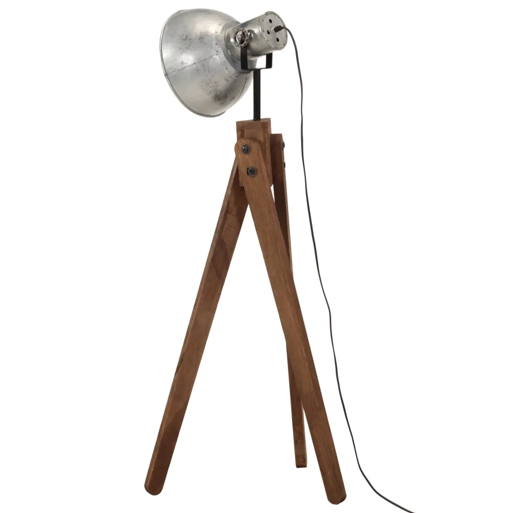 Lampada da Terra 25 W Argento Vintage 45x45x120 cm E27 CFW9349820