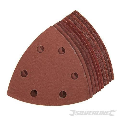 Fogli triangolari con fissaggio strappo 90 mm in ossido di alluminio varie grane prezzo - Grana 240