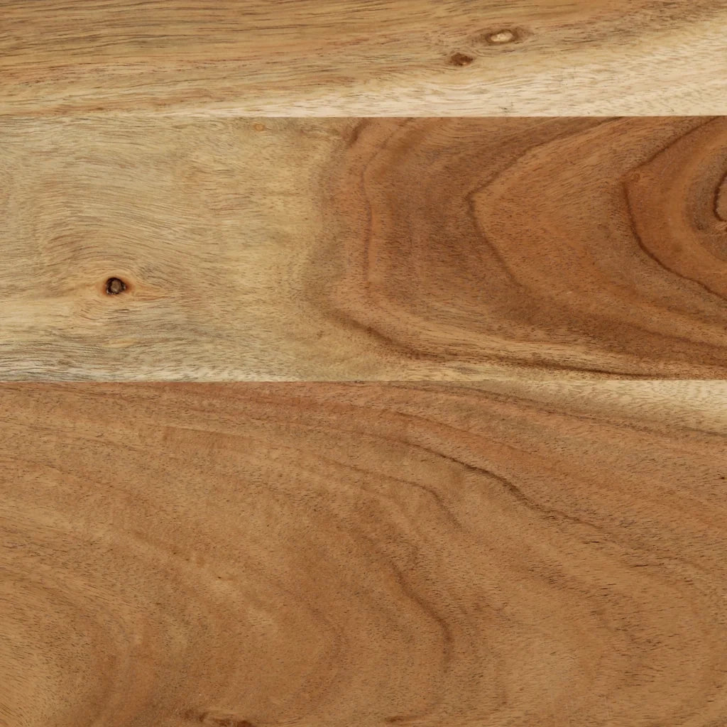 Comodino | Armadio da Notte | Mobiletto da notte 60x32x80 cm in Legno Massello di Acacia