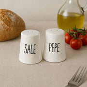 SET CONTENITORI SALE E PEPE COLORE: BIANCO 