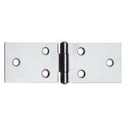 CERNIERA IN ACCIAIO INOX ART.122IN mm 100 x 31- 24 pezzi  - ALDEGHI LUIGI