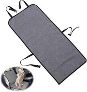 Auto-voorstoelhoes per cani, impermeabili e resistenti al graffio, coperture per cani per auto, senza flap, per auto, camion e SUV (109 x 49 cm, grigio)