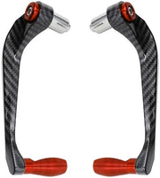 Manubrii di protezione per bicicletta - 22mm Anello di aggancio - Sistema di rilascio/Clutch - Veloce di carbonio/Aluminium - Prestazioni stabili/Durature - Sicurezza di guida migliorata