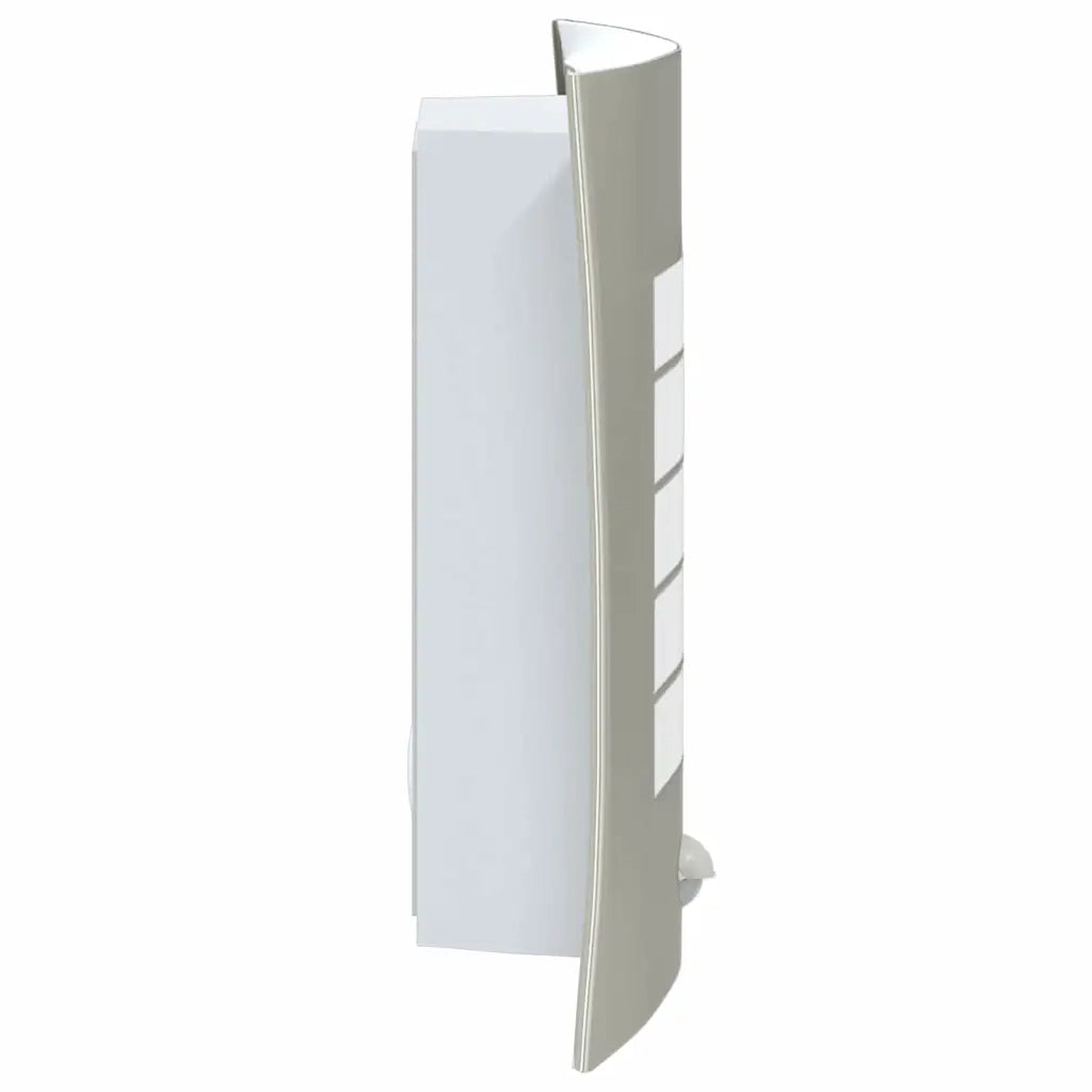 Lampada da Parete Esterna 2 pz Argento 23.5 x 9 x 26 cm CFW2457767