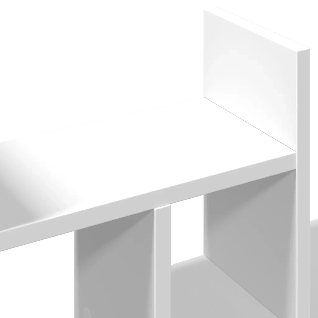 Organizer Scrivania Bianco 34,5x15,5x35,5 cm Legno Multistrato CFW7329012
