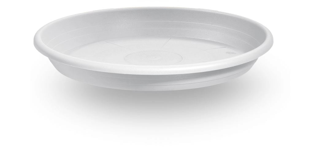 Sottovaso per Vaso da Giardino Verona Bianco 25 cm Veca