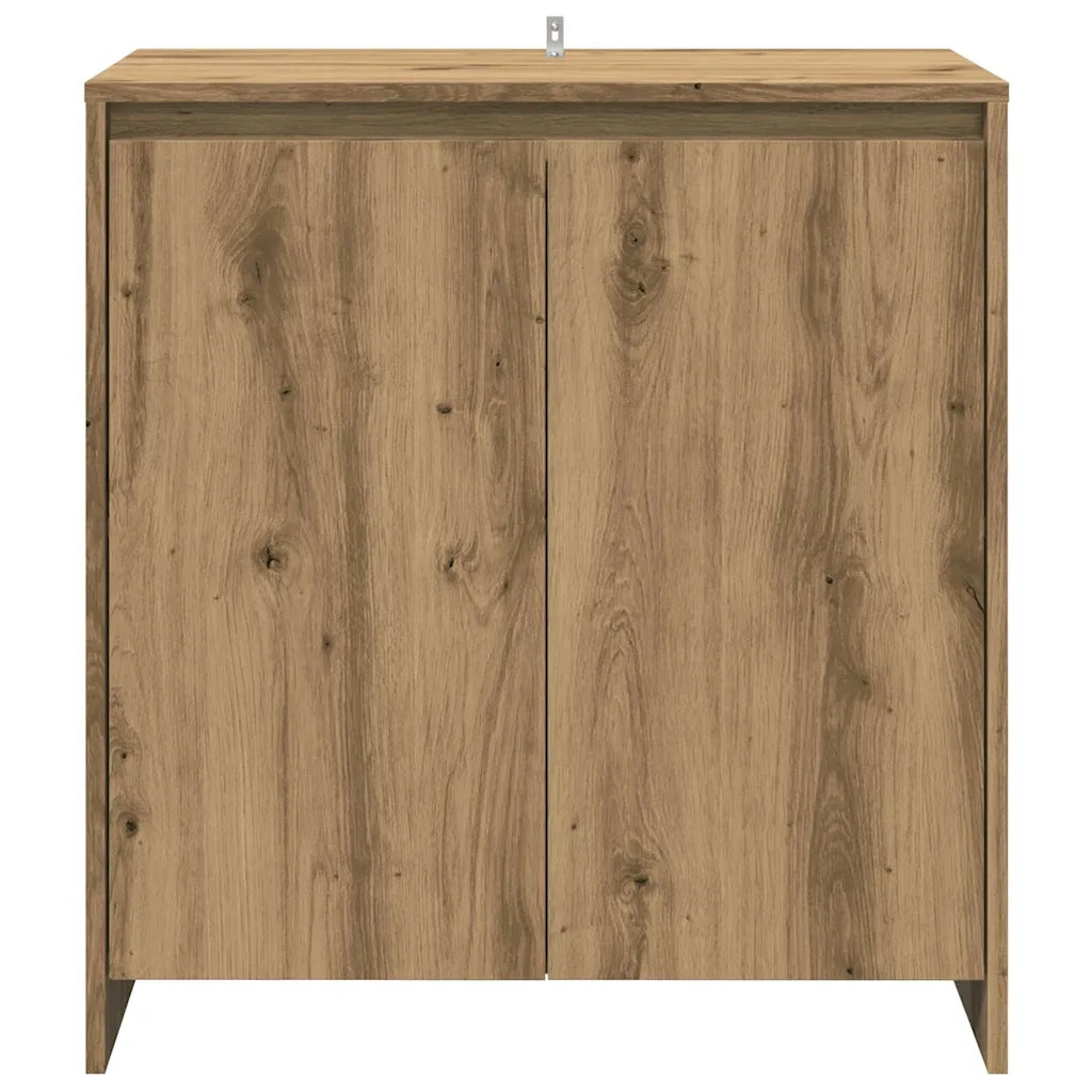 Credenza 2 pz Rovere Artigianale in Legno Multistrato 3329178