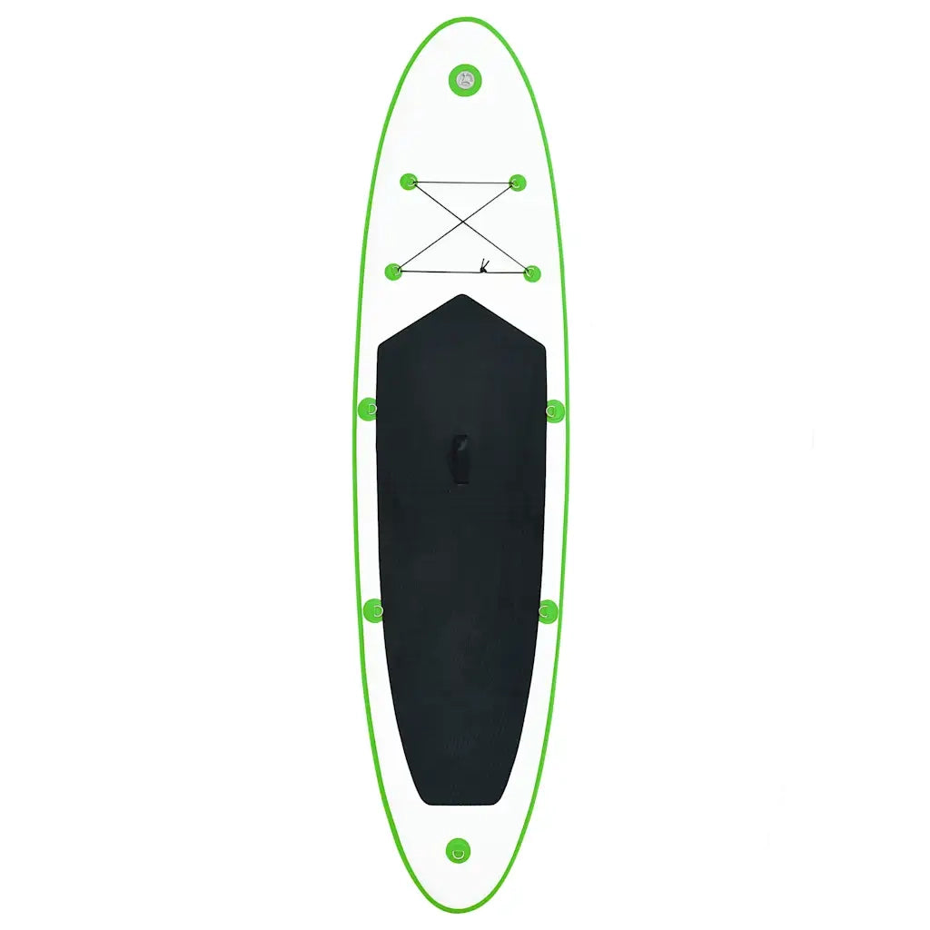 Set Tavola da SUP Gonfiabile Verde e Bianco 92733
