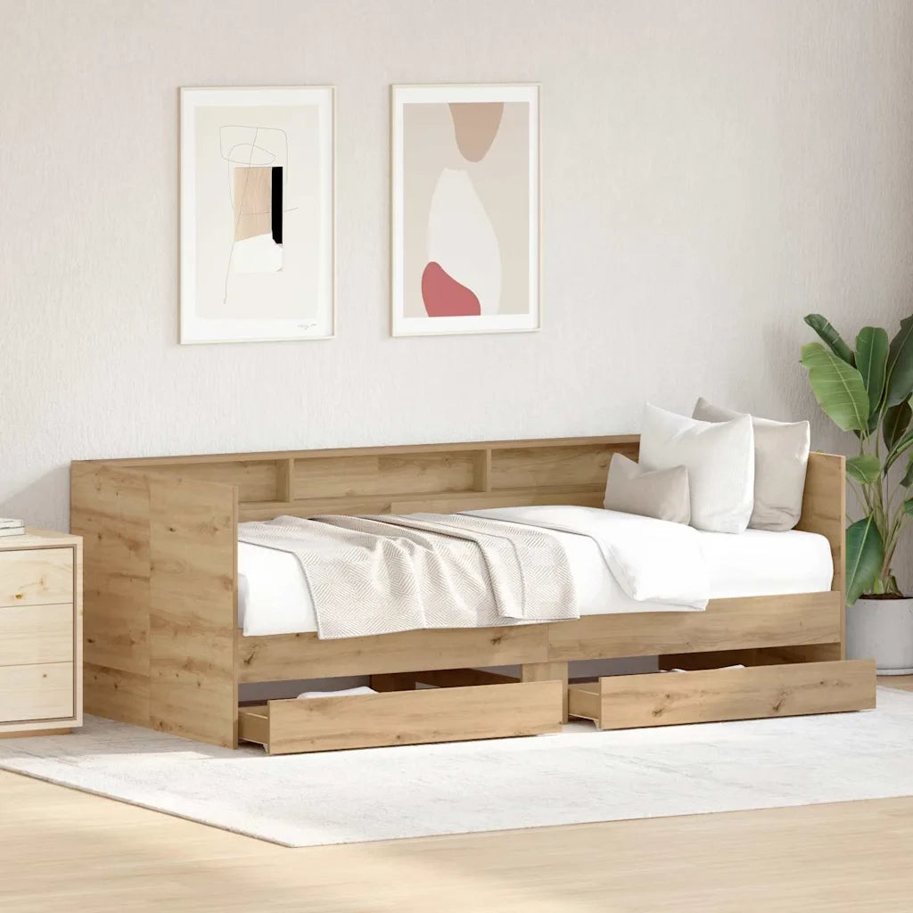 Daybed Rovere artigianale 90 x 190 cm Legno multistrato 3334003