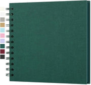 Albumo fotografico 18x18 cm - Scrapbook - Album da appendere - 40 pagine - Inerte - Qualità archivistica - Carta di alta qualità Kraft - Album da appendere
