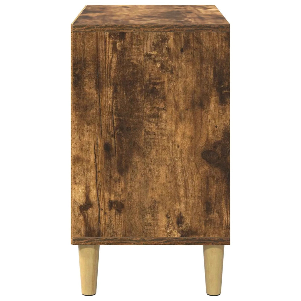 Casa per Gatti Rovere fum¨¦ 51 x 30 x 52 cm Legno multistrato CFW6165607