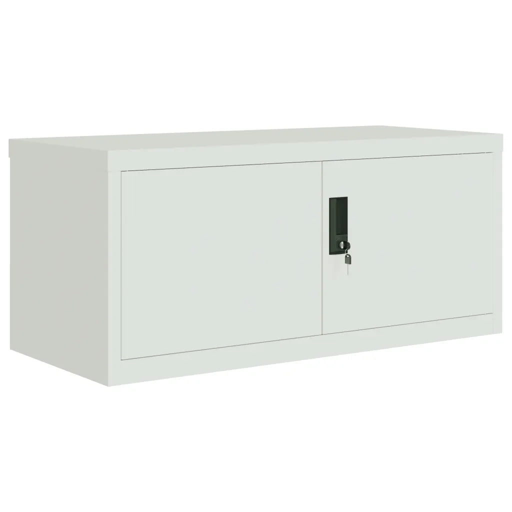 Armadio Classificatore Grigio Chiaro 90x40x40 cm in Acciaio CFW9664281