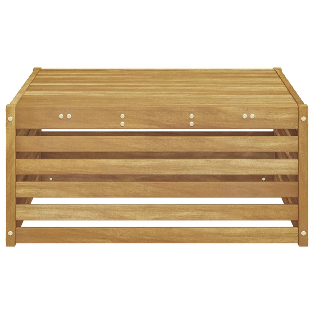 Tavolo da Esterno Legno di Acacia Massello Bianco CFW2867171