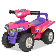 Cavalcabile ATV per Bambini Rosa e Viola con Suoni e Luci cod mxl 76308