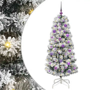 Albero di Natale Artificiale-Albero Natalizio con Rami Pieghevoli 150 cm 894744