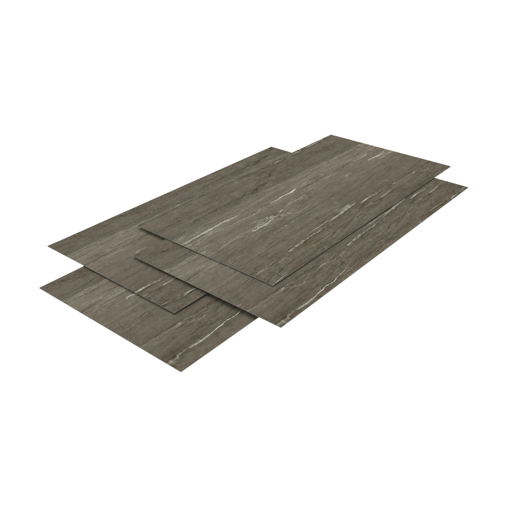 Set Bladel di 12 Pannelli Decorativi in PVC per Parete - Effetto Pietra Ash Grey [neu.haus]