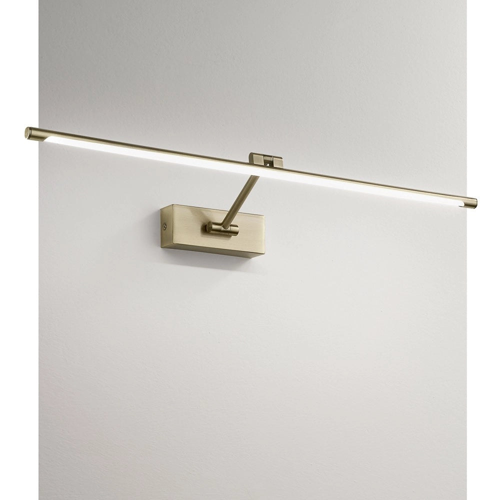 Lampada a Parete GAP453N Gealuce in Metallo Finitura Brunito, LED 10W, 525lm, 4000K, Luce Indiretta, Ideale per Illuminazione Interni - Gealuce