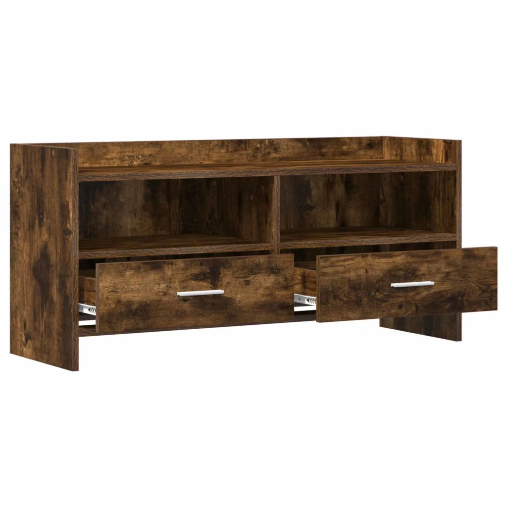 Mobile TV 100 x 33 x 47 cm Rovere Fumo Legno ingegnerizzato 8011159