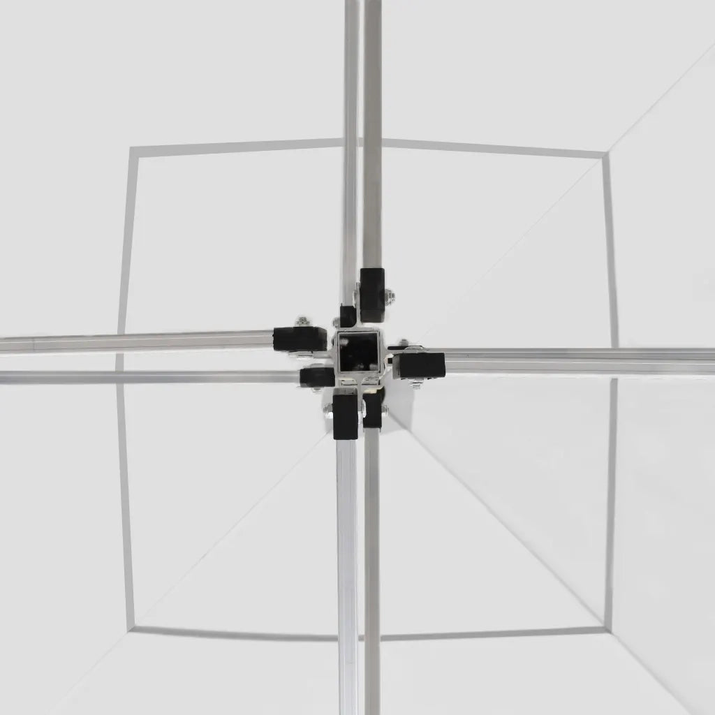 Gazebo Professionale Pieghevole in Alluminio 3x3m Bianco cod mxl 64615